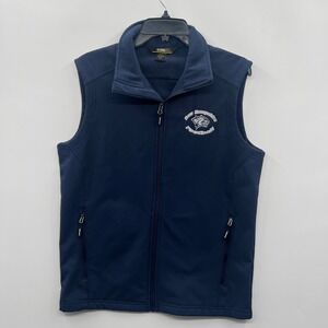 University of New Hampshire Football Wildcats Softshell Vest Size S Fleece Lined